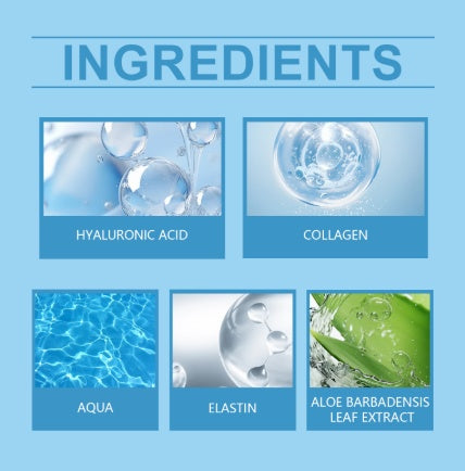 Jaysuing Hyaluronic Acid Roller Essence Improves Skin Pores, Hydrates And Moisturizes To Enhance Facial Gloss